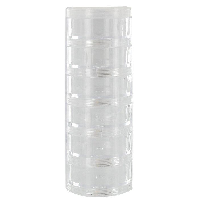 Clear Stackable Bead Containers Hobby Lobby
